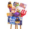 Halloween Decorations Pumpkin Balloon Kt Board Display Board Kindergarten Shop Atmosphere Bar Welcome Sign Scene Layout