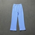 Sky blue pants-white 6