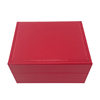 Rose Red Watch Gift Box Packaging Box High-Grade Pu Material Watch Storage Box Gift Box Watch Packaging Box