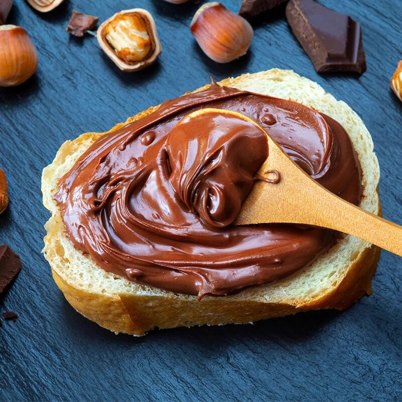 Ousa Original Imported Seasoning Sauce Hazelnut Cocoa Flavor Chocolate Spread Bread Biscuits 350G/Can