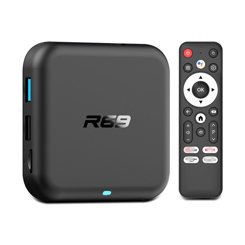R69 Rk3518 Set-Top Box 2Gb/16G Android 14.0 Rk3518 4K Hd Player Tv Box