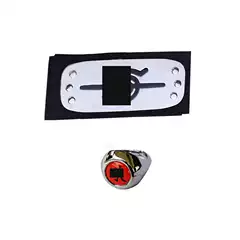Japan Animation Peripheral Ninja Necklace Xiao Organization Skunk Zhu Ring Payne Yu Nan Qing forehead red cloud two-piece suit