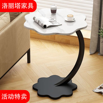 Special Sale Italian High-End Side Table Bedside Table Simple Bedside Storage Rack Living Room Sofa Side Table Home Creative Side Table