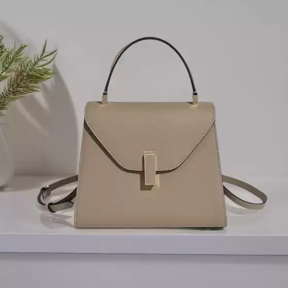 Customized Genuine Leather Women's Bag, High-End Genuine Cowhide, Fashionable and Versatile Handbag, Women's High-End Shoulder Crossbody Bag, Light Luxury