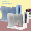 Simple Retractable Bookstand with Pen Holder Desktop Bookrest Folding Storage Rack Desk Bookholder Office Storage Bookholder