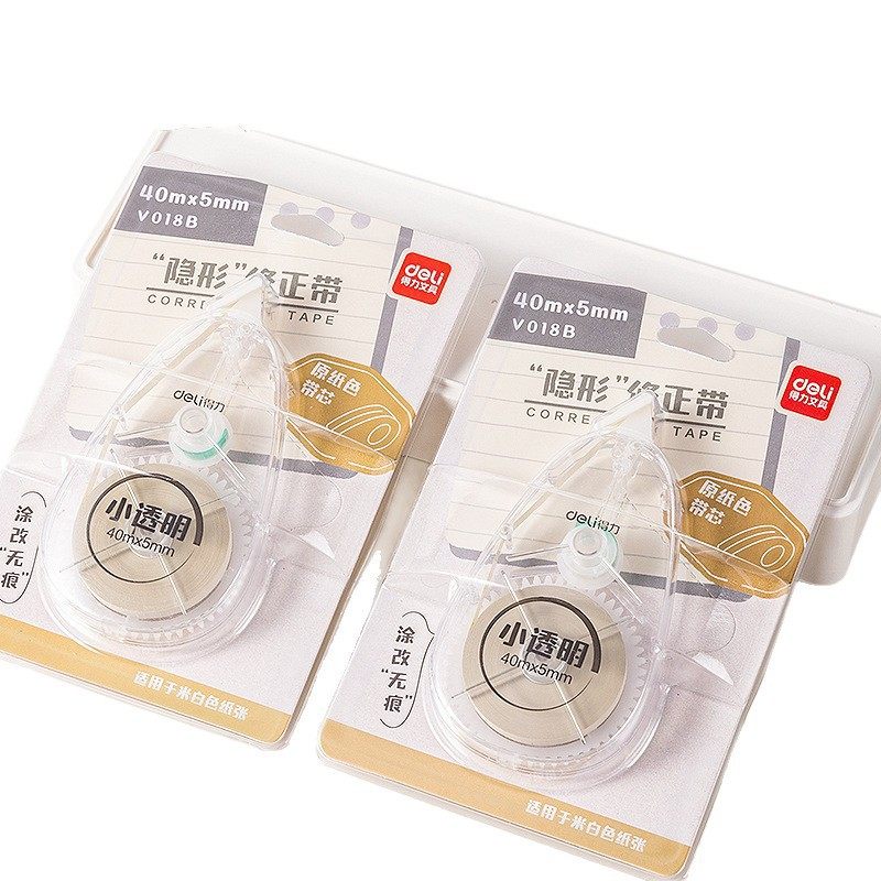 Deli V018B Original Paper Color Correction Tape Student Correction Tape Correction Tape Correction Tape