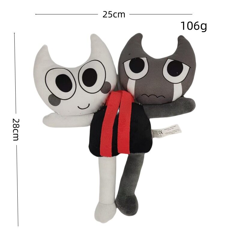 跨境新品dandy’s world plush 丹迪的世界毛绒玩具玩偶公仔娃娃