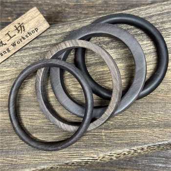 Lacquer-free wax-free lacquer square bracelet wooden thin bracelet female purple sandalwood wood jewelry high-grade retro factory direct sales