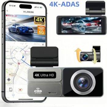 5g, wifi, driving recorder, 4k+2k.dash cam adas, 3 ips screen, 24h