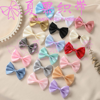 5.5 bag waist polyester belt handmade DIY bow tie children's hair accessories hair clip hair clip headdress accessories