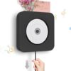 Cross-border CD player album wall hanging retro vinyl music cd player ins wind bluetooth English record player portable