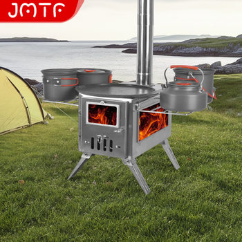 Stainless Steel Wood Stove Camping Heating Stove Tent Stove Picnic Wood Stove Outdoor Stove Foldable Stove Portable Stove