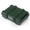 Green wooden box (box only)