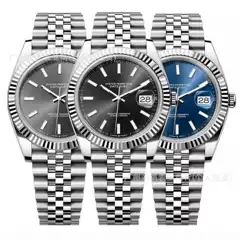 Factory Direct Sales Laojia Log Mechanical Watch Fully Automatic Mechanical Watch Luminous Nail Steel Belt Cross-Border Foreign Trade Dropshipping