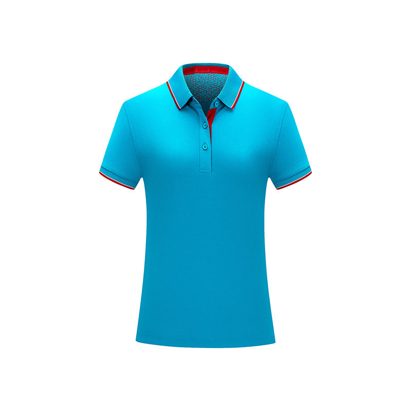 桑蚕丝翻领短袖polo衫工作服t恤广告文化衫厂服工衣定制印字logo