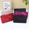 B100 Yiwu Cosmetic Bag Casual Horizontal Square Storage Bag Letter Jacquard Hand Wash Bag