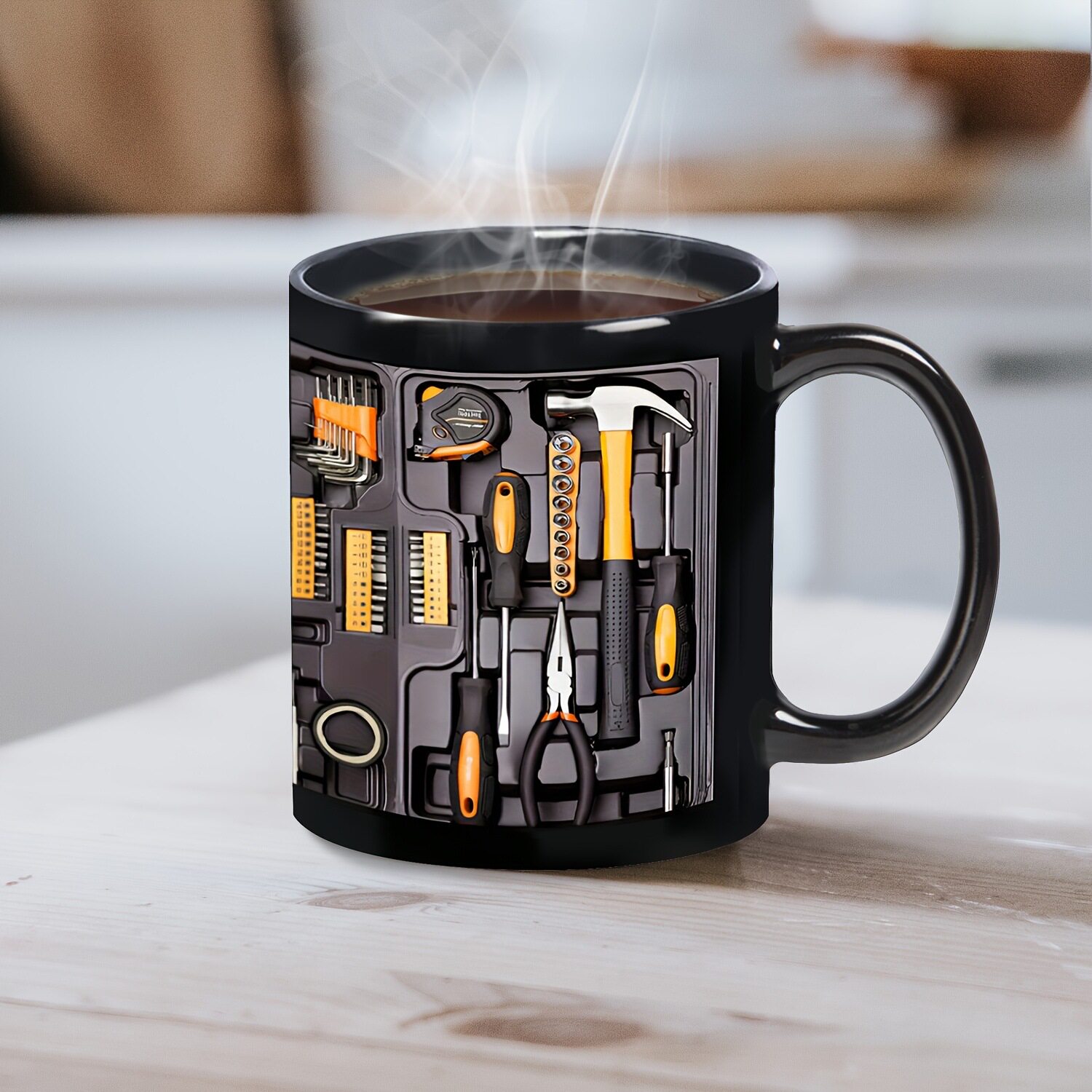 Трансграничная чашка creative trend toolbox water cup легкая роскошная высококачественная чашка с ручкой 3d-кофейная чашка большой емкости Изображение 1