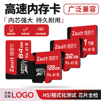 Production of Memory Card 512g High-Speed Driving Recorder Memory Card 256g Surveillance Camera Tf Card Brand 128g
