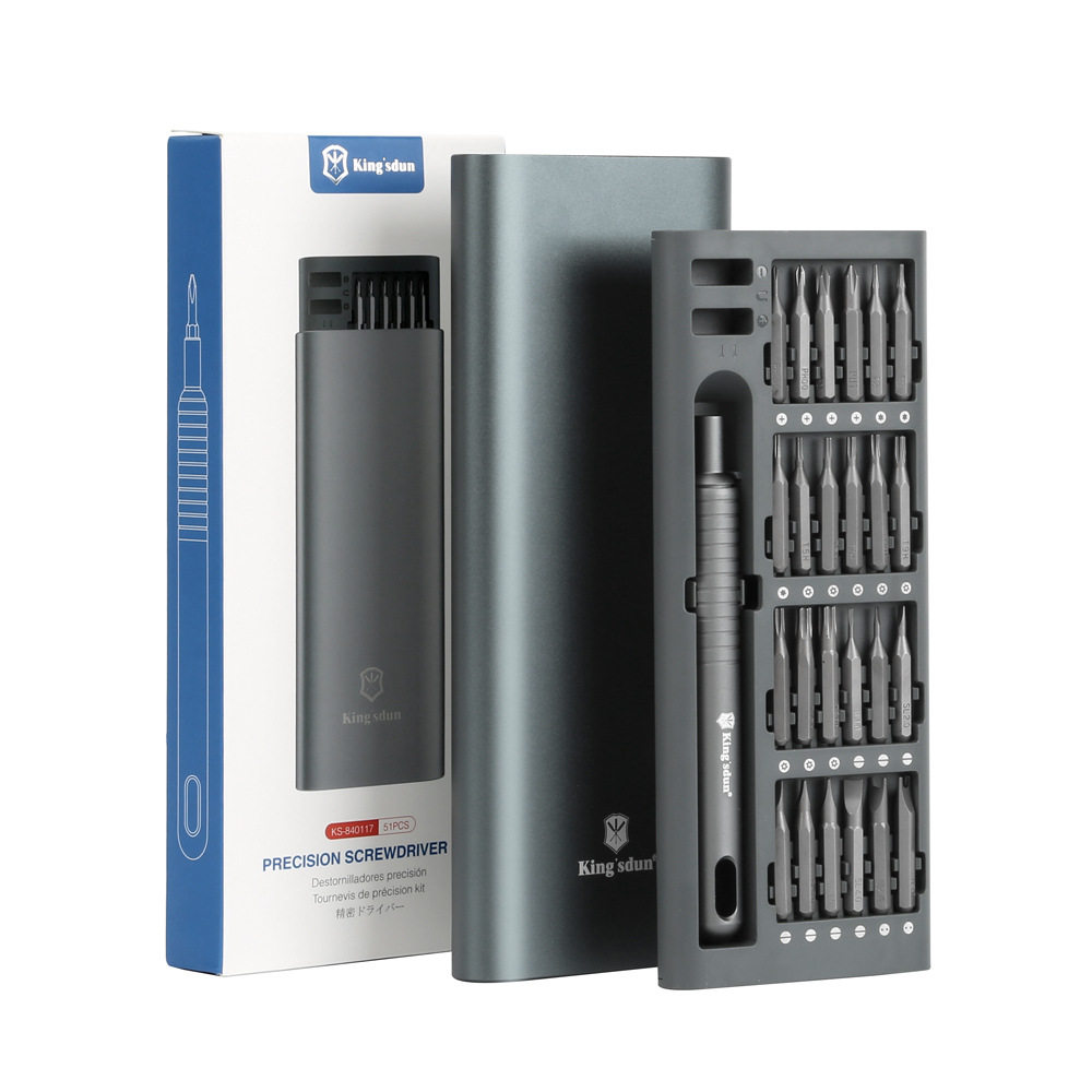 Jinsshield 51-in-1 ไขควงชุดไขควง 48 บิตเครื่องมือรวมกัน