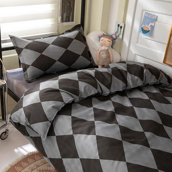 Pair of Pillowcases for Street Stalls, Single Pillowcases, Cute and Stain-Resistant, New Style, Simple Student Dormitory Pillowcases, Manufacturer Wholesale