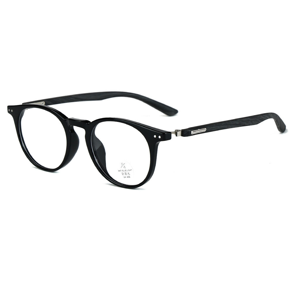 K9152 New Vintage Glasses Women's Ins Small Frame Plain Glasses Frame All-match TR Glasses Anti-blue Glasses Frame