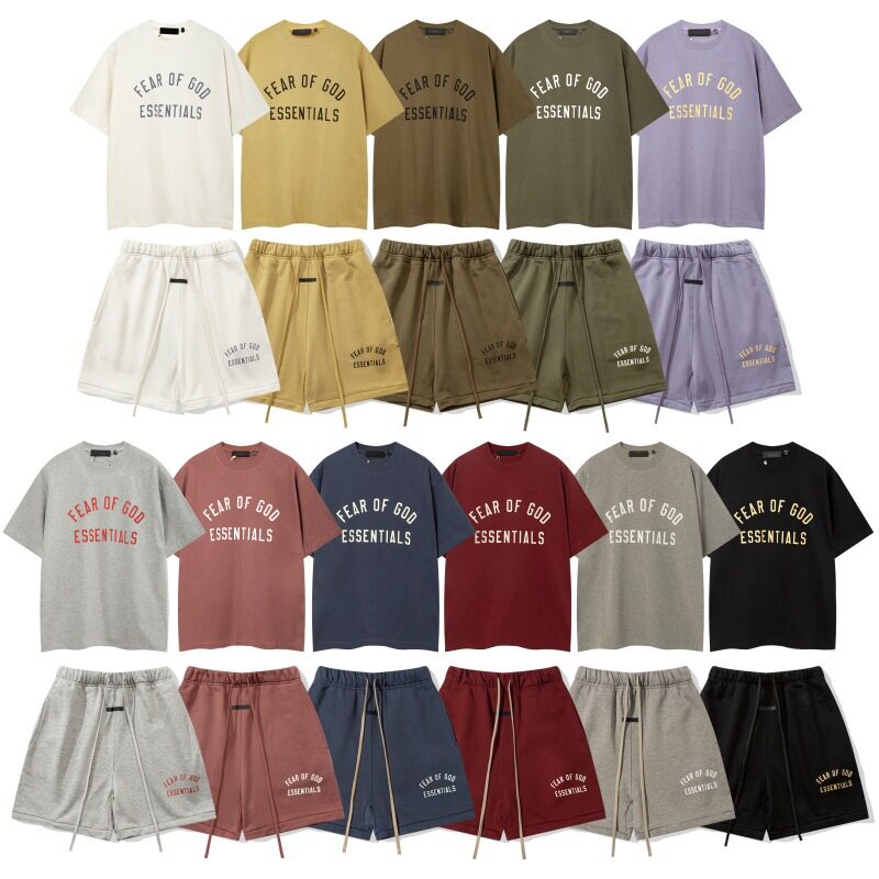 เสื้อยืดคู่รัก คอกลม พิมพ์ลาย ทรงหลวม แบรนด์ไฮสตรีท อินเทรนด์ หลายเส้น สำหรับฤดูร้อน ชุดสูทอเมริกัน แขนสั้น สไตล์ลำลอง