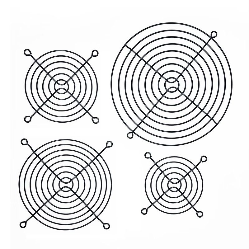 12cm Iron Mesh Cover Metal Mesh Cover 9/ 14cm Dust-Proof Chassis Fan Cover Protective Cover Computer Accessories Protection Net