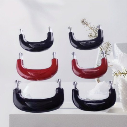 Factory direct supply of cookware accessories Bakelite (Bakelite) pot ear size flat ear Pearl pot ear