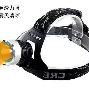 Factory Direct Led Strong Light Rechargeable Outdoor Headlamp for Night Fishing, Camping, Hiking, Night Work, Work Light Flashlight