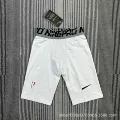 X8 white 5 points tights nba