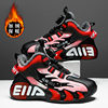 Children's Shoes Boys sneaker fleece-lined Thickened Winter New Children's Large Cotton Shoes Boys Red Basketball Shoes