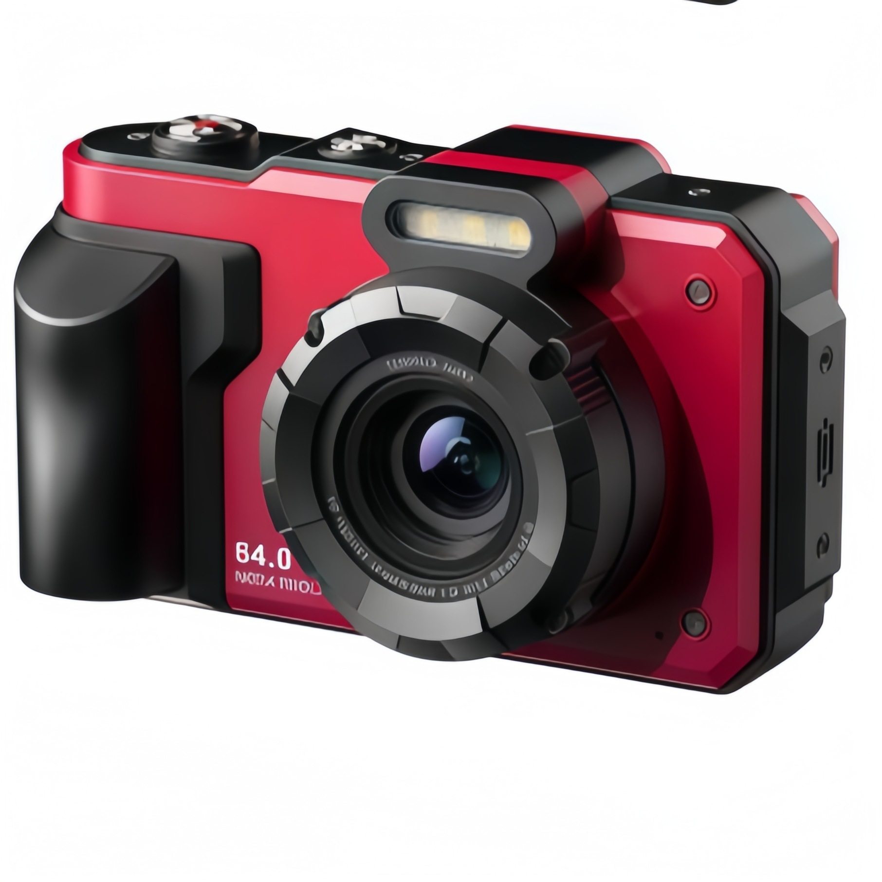 Cross-Border Customized Digital Camera 5K High-Definition Dual-Screen Photo and Video Light-Changing Student Party Camera Action Camera