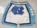 Pocket North Carolina White Shorts