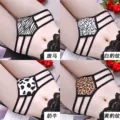 604 zebra white leopard print cow yellow leopard print