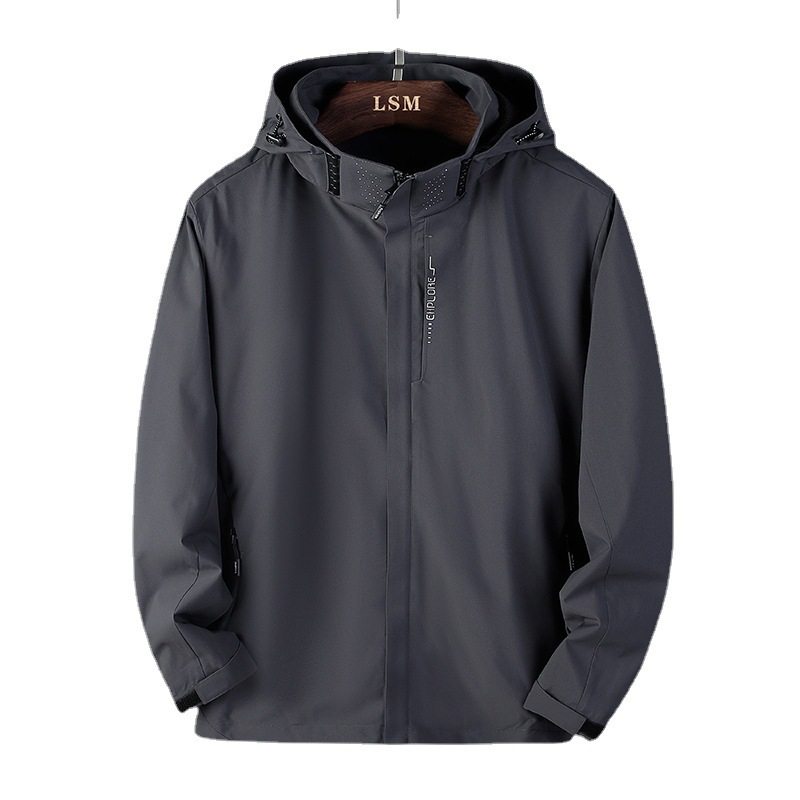 Jacket for Men and Women, Spring and Autumn Thin Style, Mountaineering Jacket, Workwear with Logo Printing, Sports Cross-Border 6266 Camouflage