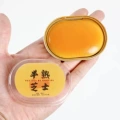Half-cooked cheese without stickers