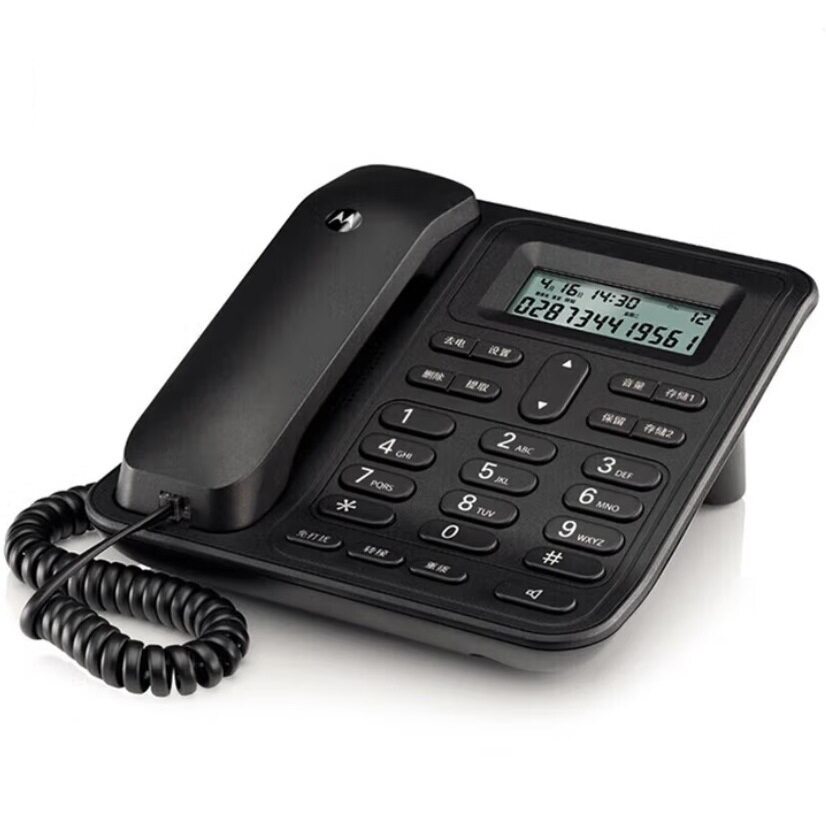 摩托罗拉CT420C电话机座机免电池家用办公商务酒店有线固定电话