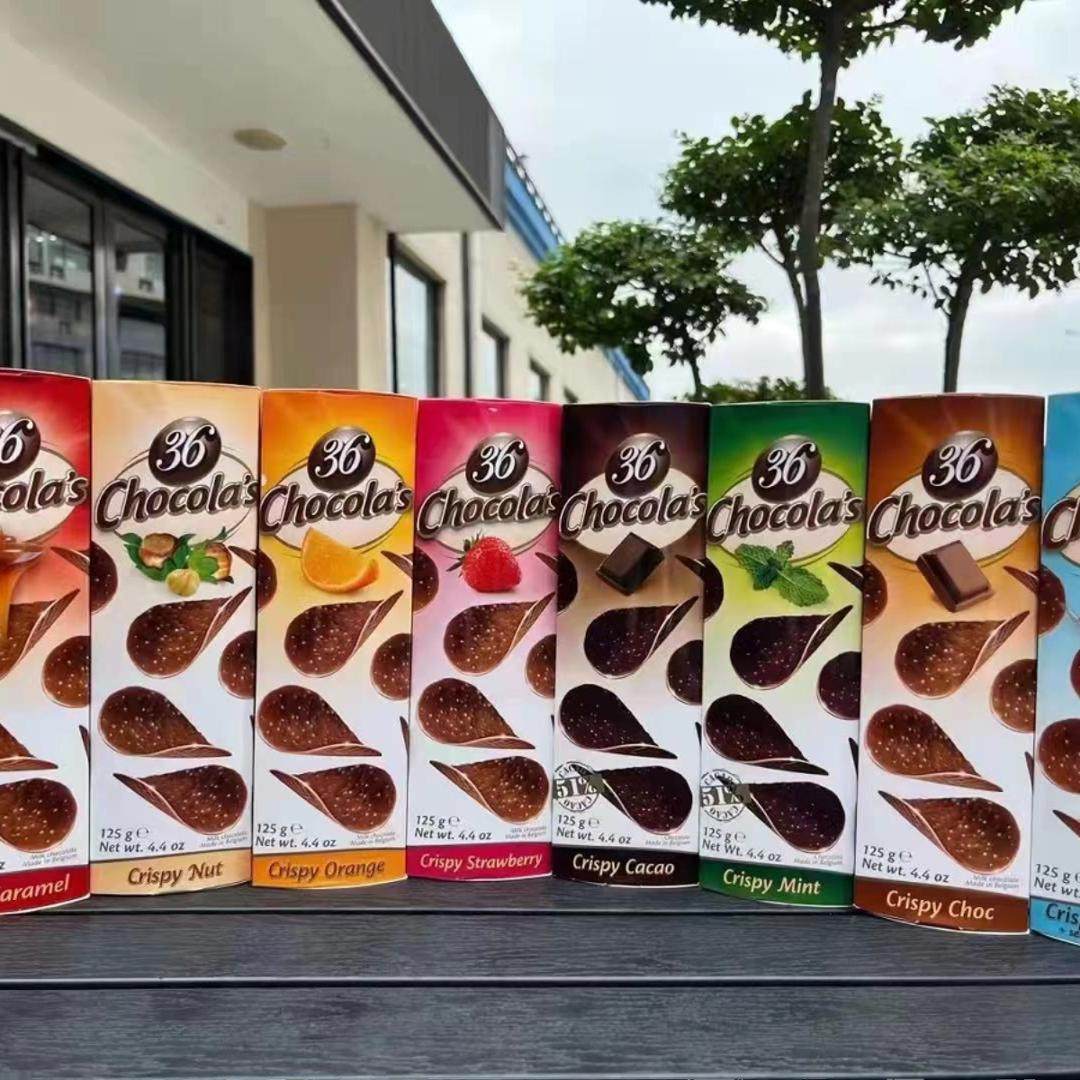 Hamlet Chocolate Crisps Imported from Belgium Snacks Hamlet Milk Black Pure Cocoa Butter Crisps