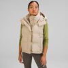 High Board Puff Wunder Puff Lu Home Four-Panel Vest down Jacket Vest Short Warm Lightweight Hooded
