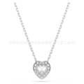 Love roman white gold necklace