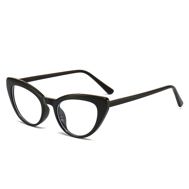 New Wholesale 8338 Elastic Temples Fashionable Eyes for Men and Women Tr90 Glasses Frame Flat Mirror Anti-Blue Light Glasses