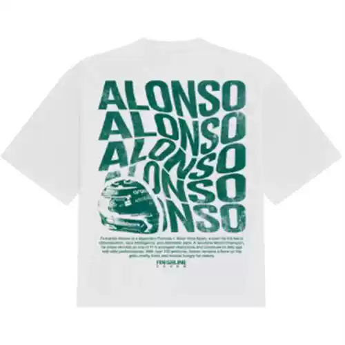 Cross-Border Pure Cotton Men's Short-Sleeve Loose Fit European Size Themed Pattern Character Short-Sleeve Men's T-Shirt