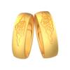 Ancient Style Golden Color Xiangyun Light Luxury High-end Ring Finger Ring Fashionable Couple's Ring Simple Ring