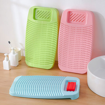 Creative washboard plastic household dormitory non-slip laundry board Hand Rub laundry board hand wash washboard wholesale