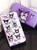 Cross-border 6D good printing in stock supply cartoon cute coolomi melody Yugui dog long coin purse