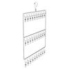 Household Stainless Steel Thickened Multi-Head Sock, Bra, and Underwear Rack, Multifunctional Premium Drying Rack with 30 Clips, Windproof