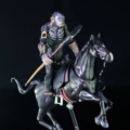 296005 keba [wooden long stick] + black horse