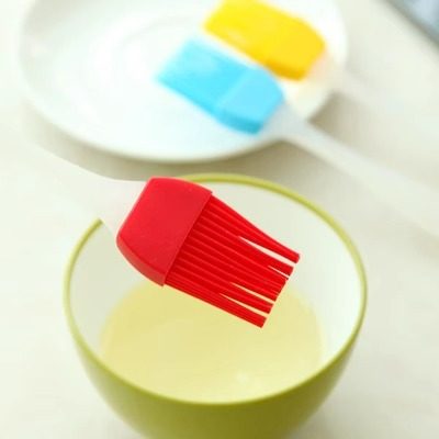 Oil Brush Silicone Oil Brush Edible Oil Brush Kitchen Pancake High Temperature Resistant Barbecue Household Oil Brush Does Not Shed Hair