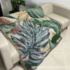 Beach Towel Camping Blanket/Picnic Sofa Blanket Multi-Purpose Ethnic Style Bohemian Blanket Outdoor Blanket Plant