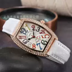 2024 Cross-Border Popular Foreign Trade Factory Direct Supply Flange Watch Luxury Diamond Ladies Quartz Multi-Function Watch